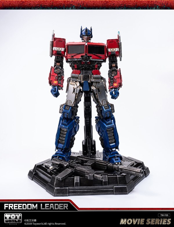 Toy World Tw F09 Freedom Leader Unofficial Movie Scale Cybertron Optimus Prime  (5 of 34)